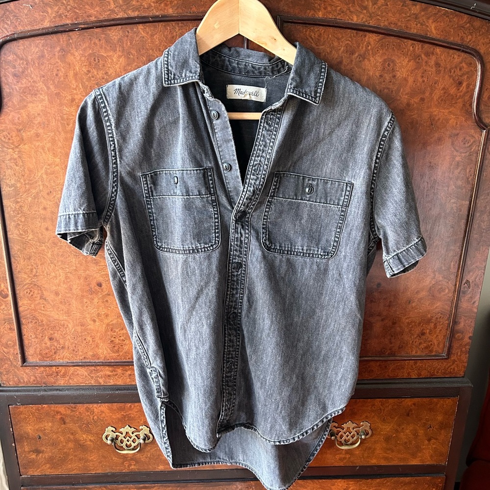 Madewell denim button down